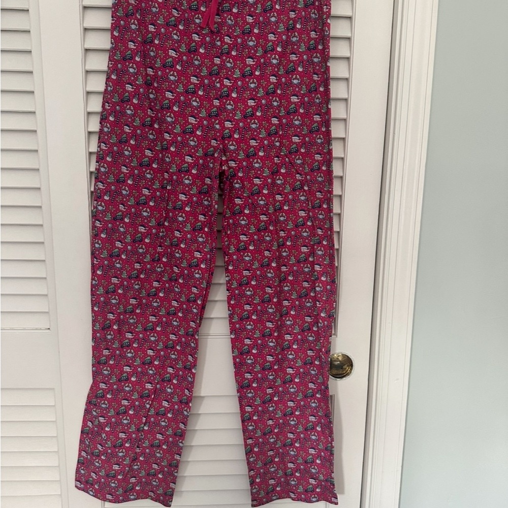 Vineyard Vines Pink Patterned Lounge Pants